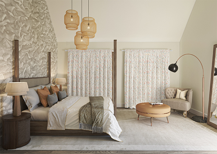 Floral Whimsy, Springtime - Made to Measure Curtains - Image 15